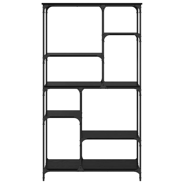 Raft pentru cărți Stejar Negru 99 x 35,5 x 176 cm Lemn compozit - WALTI WALTI