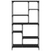 Raft pentru cărți Stejar Negru 99 x 35,5 x 176 cm Lemn compozit - WALTI WALTI