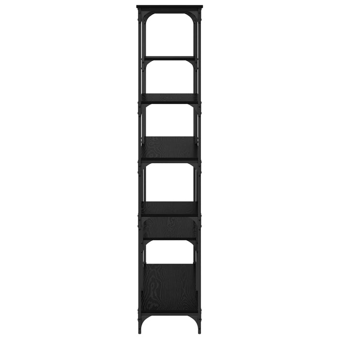 Raft pentru cărți Stejar Negru 99 x 35,5 x 176 cm Lemn compozit - WALTI WALTI