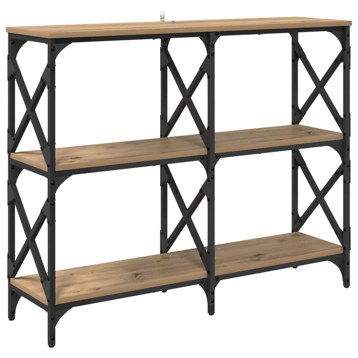 Masă de consolă Stejar Artizanal 100 x 28 x 80,5 cm - WALTI WALTI