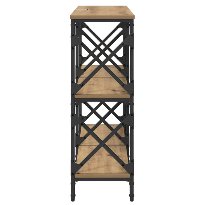 Masă de consolă Stejar Artizanal 100 x 28 x 80,5 cm - WALTI WALTI