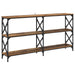 Masă de consolă Lemn vechi 156 x 28 x 80,5 cm Lemn compozit - WALTI WALTI