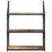 Raft de perete Lemn Vechi 60 x 21 x 78,5 cm Lemn compozit - WALTI WALTI