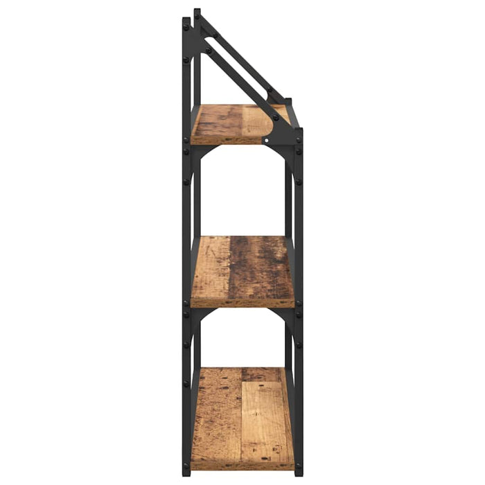 Raft de perete Lemn Vechi 60 x 21 x 78,5 cm Lemn compozit - WALTI WALTI