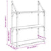 Raft de perete Lemn Vechi 60 x 21 x 78,5 cm Lemn compozit - WALTI WALTI