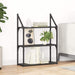 Raft de perete Stejar Negru 60 x 21 x 78,5 cm Lemn compozit - WALTI WALTI