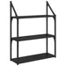 Raft de perete Stejar Negru 60 x 21 x 78,5 cm Lemn compozit - WALTI WALTI