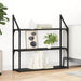 Raft de perete Stejar Negru 80 x 21 x 78,5 cm Lemn compozit - WALTI WALTI