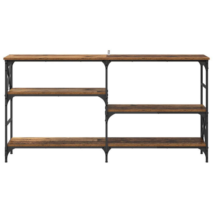 Masă de consolă Lemn vechi 150 x 29 x 76,5 cm Lemn compozit - WALTI WALTI