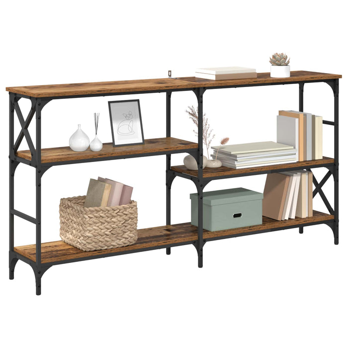 Masă de consolă Lemn vechi 150 x 29 x 76,5 cm Lemn compozit - WALTI WALTI
