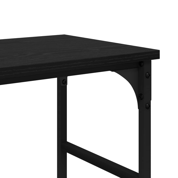 Masă de consolă Stejar Negru 150 x 29 x 76,5 cm Lemn compozit - WALTI WALTI