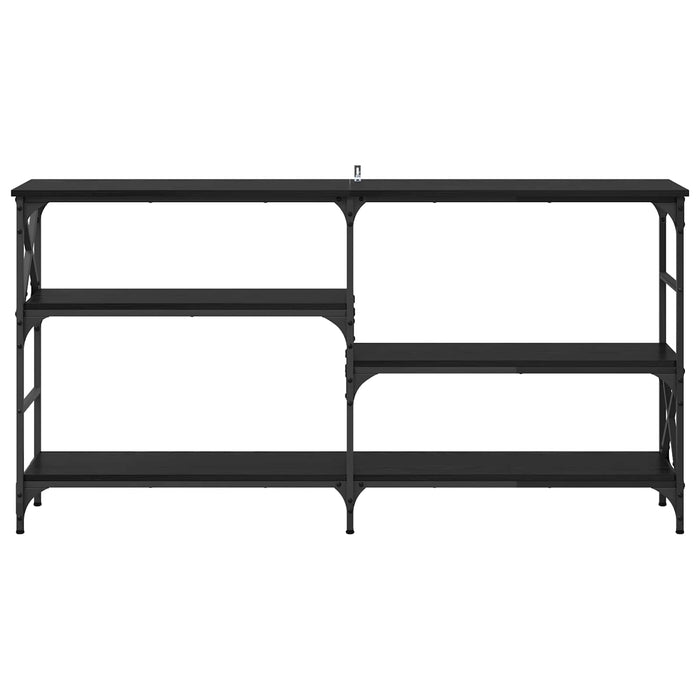 Masă de consolă Stejar Negru 150 x 29 x 76,5 cm Lemn compozit - WALTI WALTI