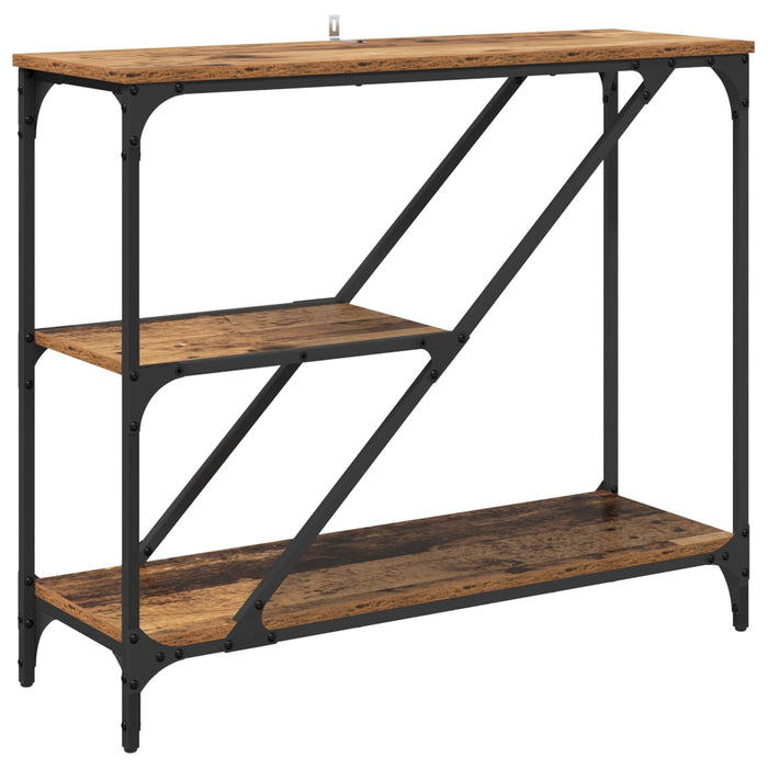 Masă de consolă Lemn Vechi 88,5 x 30 x 75 cm Lemn compozit - WALTI WALTI