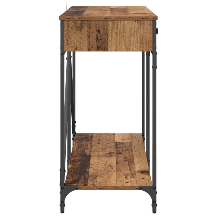 Masă de consolă Lemn Vechi 100 x 39 x 78,5 cm Lemn compozit WALTI