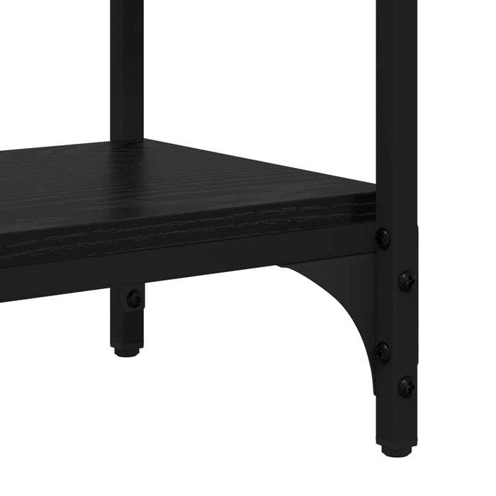 Masă de consolă Stejar Negru 100 x 39 x 78,5 cm Lemn compozit WALTI
