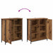 Bufet Lemn Vechi 70 x 30 x 80 cm Lemn compozit - WALTI WALTI