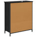 Bufet Stejar Negru 70 x 30 x 80 cm Lemn compozit - WALTI WALTI
