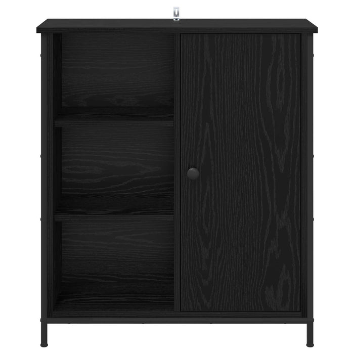 Bufet Stejar Negru 70 x 30 x 80 cm Lemn compozit - WALTI WALTI