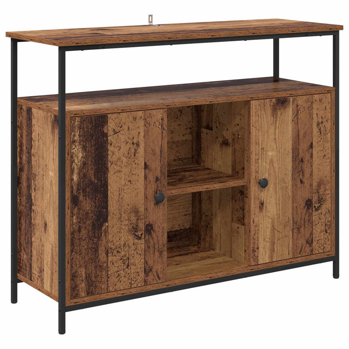 Bufet Lemn Vechi 100 x 35 x 80 cm Lemn compozit - WALTI WALTI