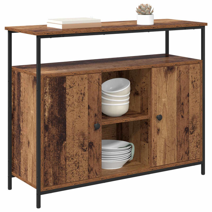 Bufet Lemn Vechi 100 x 35 x 80 cm Lemn compozit - WALTI WALTI
