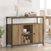Bufet Stejar Artizanal 100 x 35 x 80 cm Lemn compozit - WALTI WALTI