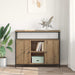 Bufet Stejar Artizanal 100 x 35 x 80 cm Lemn compozit - WALTI WALTI