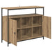 Bufet Stejar Artizanal 100 x 35 x 80 cm Lemn compozit - WALTI WALTI