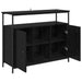 Bufet Stejar Negru 100 x 35 x 80 cm Lemn compozit - WALTI WALTI