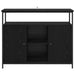 Bufet Stejar Negru 100 x 35 x 80 cm Lemn compozit - WALTI WALTI