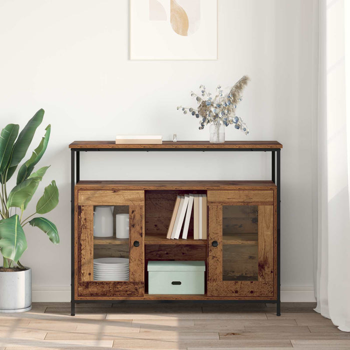 Bufet Lemn Vechi 100 x 35 x 80 cm Lemn compozit - WALTI WALTI