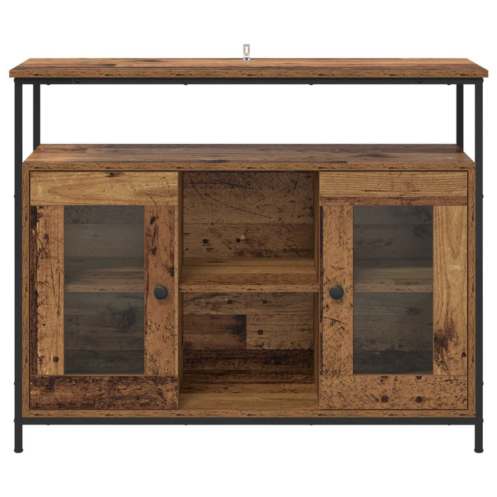 Bufet Lemn Vechi 100 x 35 x 80 cm Lemn compozit - WALTI WALTI