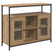 Bufet Stejar Artizanal 100 x 35 x 80 cm Lemn compozit - WALTI WALTI
