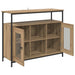 Bufet Stejar Artizanal 100 x 35 x 80 cm Lemn compozit - WALTI WALTI