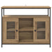 Bufet Stejar Artizanal 100 x 35 x 80 cm Lemn compozit - WALTI WALTI
