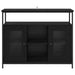 Bufet Stejar Negru 100 x 35 x 80 cm Lemn compozit - WALTI WALTI
