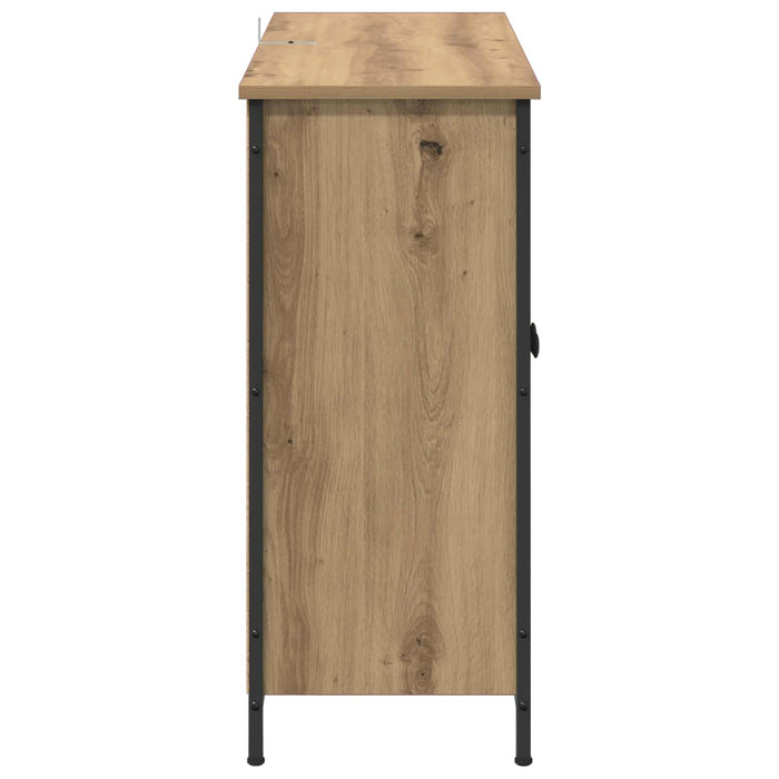 Bufet Stejar Artizanal 100 x 33 x 75 cm Lemn compozit - WALTI WALTI