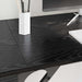 Birou de calculator Stejar Negru 131 x 48 x 75 cm Lemn compozit - WALTI WALTI