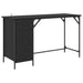 Birou de calculator Stejar Negru 131 x 48 x 75 cm Lemn compozit - WALTI WALTI