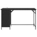 Birou de calculator Stejar Negru 131 x 48 x 75 cm Lemn compozit - WALTI WALTI