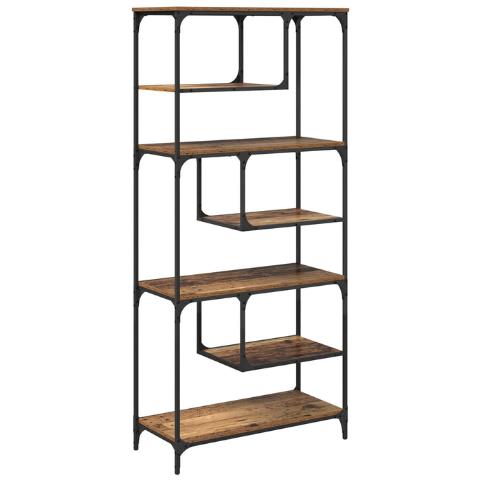 Bibliotecă Lemn vechi 81 x 36 x 176 cm Lemn compozit - WALTI WALTI