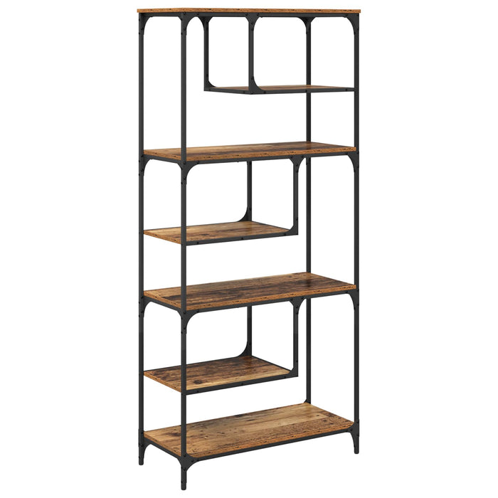 Bibliotecă Lemn vechi 81 x 36 x 176 cm Lemn compozit - WALTI WALTI