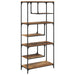 Bibliotecă Lemn vechi 81 x 36 x 176 cm Lemn compozit - WALTI WALTI