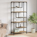 Bibliotecă 6 niveluri 81 x 36 x 176 cm Lemn compozit - WALTI WALTI