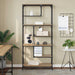 Bibliotecă 6 niveluri 81 x 36 x 176 cm Lemn compozit - WALTI WALTI