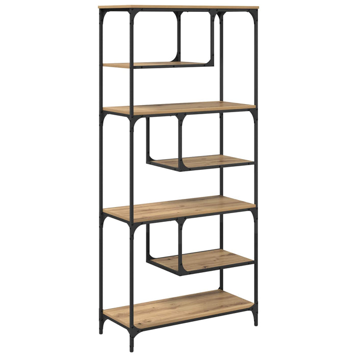 Bibliotecă 6 niveluri 81 x 36 x 176 cm Lemn compozit - WALTI WALTI