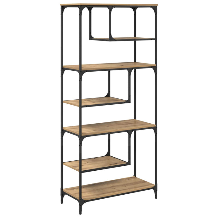 Bibliotecă 6 niveluri 81 x 36 x 176 cm Lemn compozit - WALTI WALTI