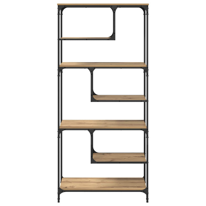 Bibliotecă 6 niveluri 81 x 36 x 176 cm Lemn compozit - WALTI WALTI