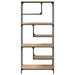 Bibliotecă 6 niveluri 81 x 36 x 176 cm Lemn compozit - WALTI WALTI