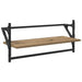 Set rafturi de perete 6 pcs Stejar Artizanal 100 x 25 x 30 cm - WALTI WALTI