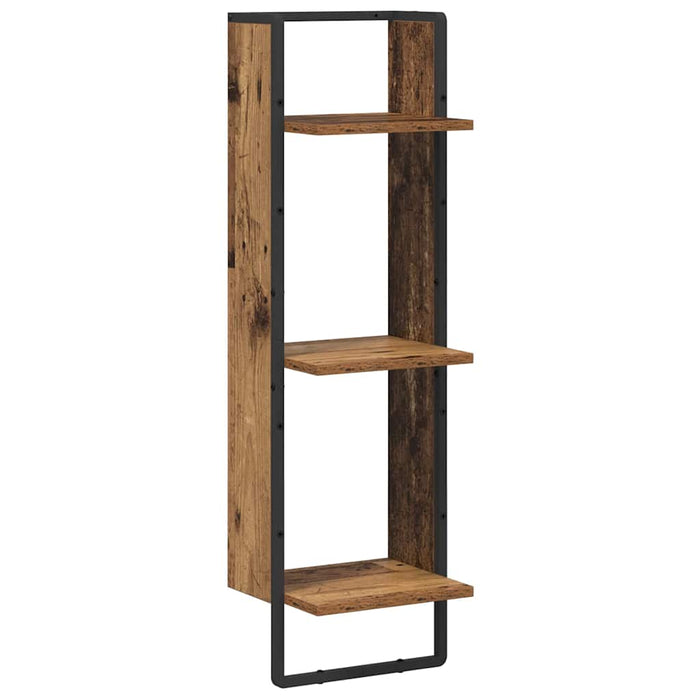 Raft de perete Lemn Vechi 30 x 25 x 100 cm Lemn compozit - WALTI WALTI